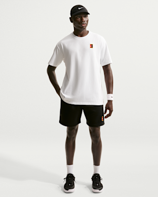 NikeCourt Heritage Men's Dri-FIT Fleece Tennis Shorts. Nike.com